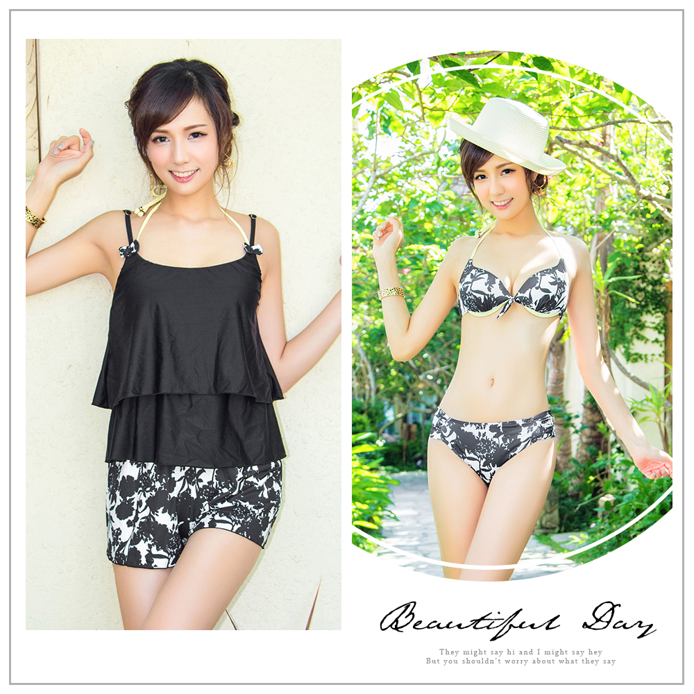 3点セット 2way サロペット ロンパース ワイヤー ビキニ