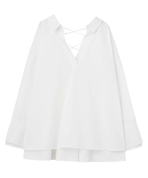 ナロークロステープシャツ