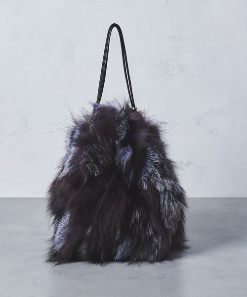 UWCS ファー トートバッグ