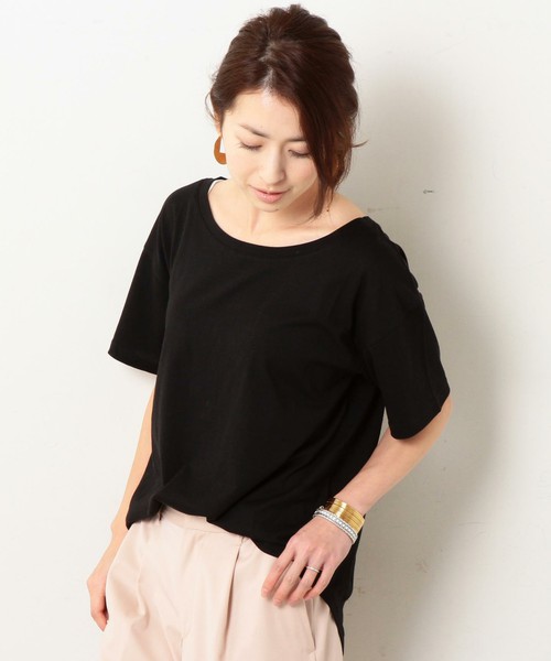 ラウンドネックショートスリーブTシャツ