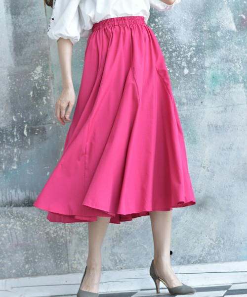 12枚はぎたっぷりフレアースカート