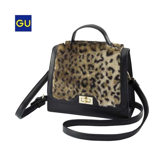 フェイクファーミニショルダーバッグ