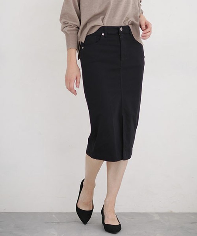 17AWカラータイトスカート