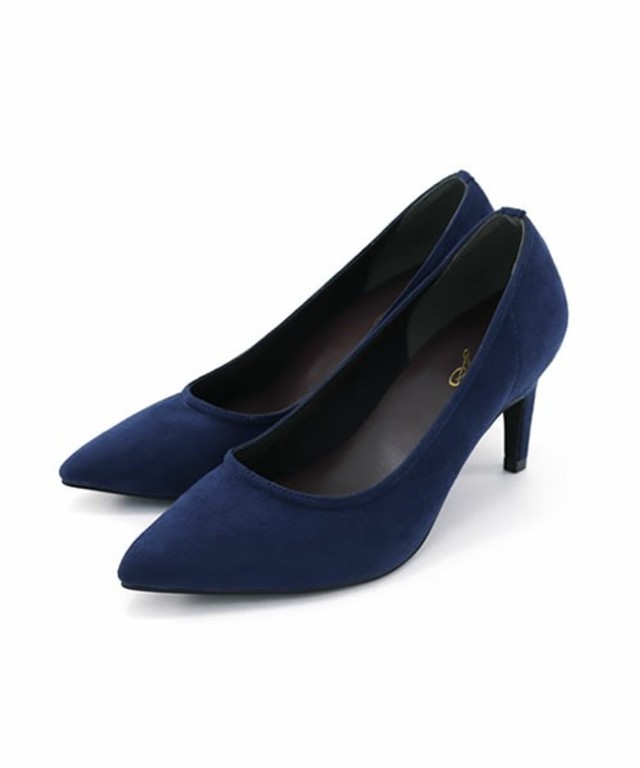 美脚ポインテッドトゥ7cmヒールパンプス