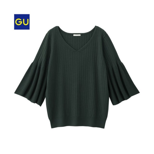 フレアスリーブセーター