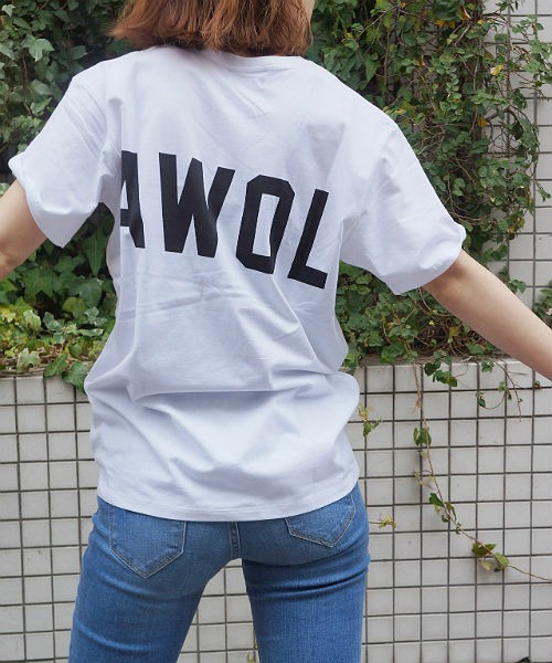 1975 tokyo 'AWOL 'バックロゴTシャツ