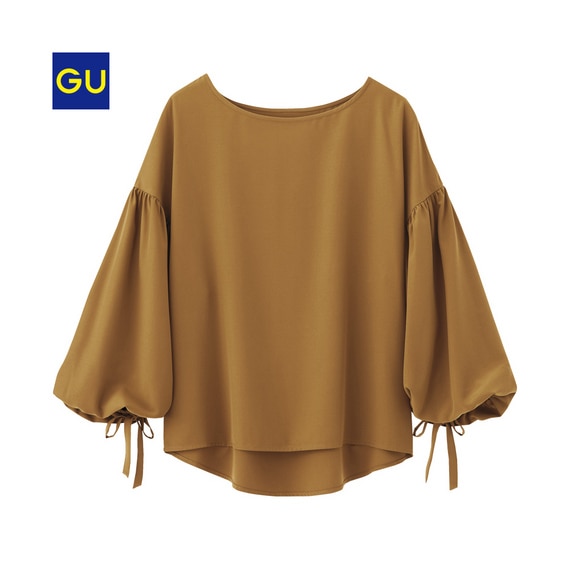 ボリュームスリーブブラウス