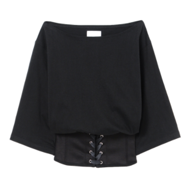 コルセットカットトップ