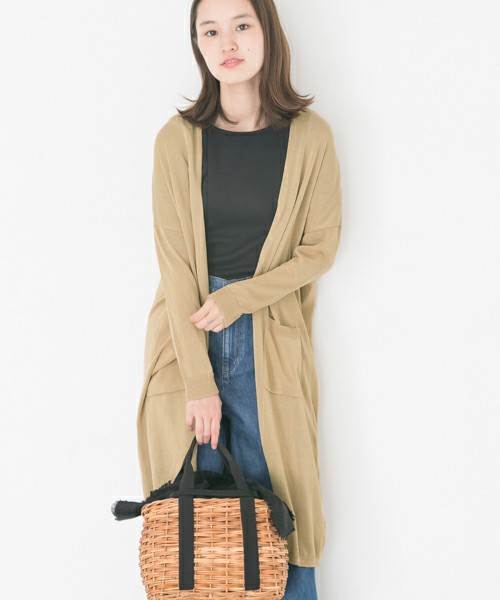 ガウンカーディガン
