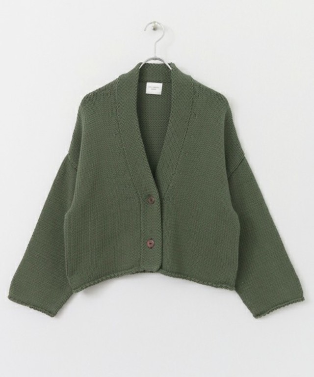 ローゲージショートカーディガン