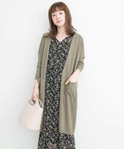 ガウンカーディガン