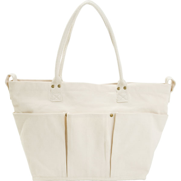 マルチポケットトートバッグ（サイズM　幅48×奥行17×高さ26cm）