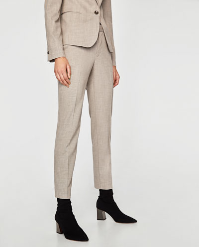 ヘリンボーンパンツ