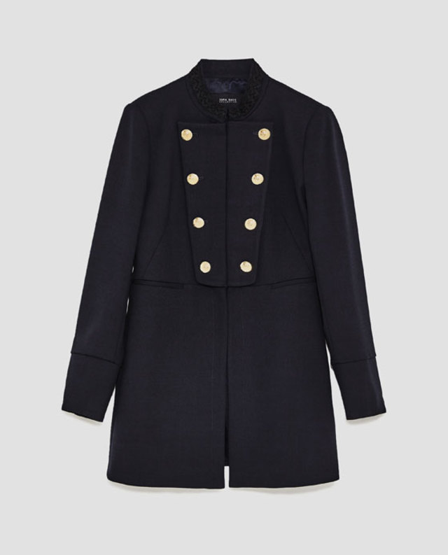ダブルボタンレディメイドフロックコート
