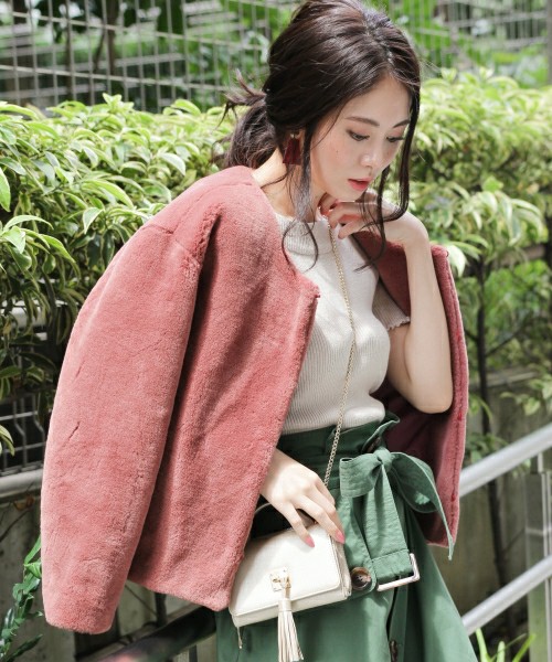 ボアショートジャケット