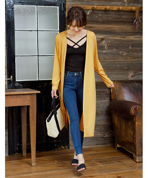 ロングサマーカーディガン