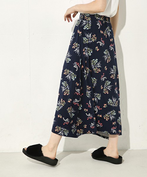 ボタニカル柄マキシSK