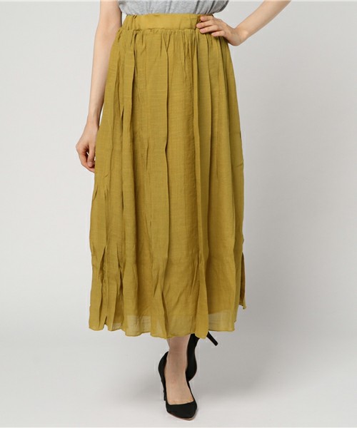 楊柳ロングスカート