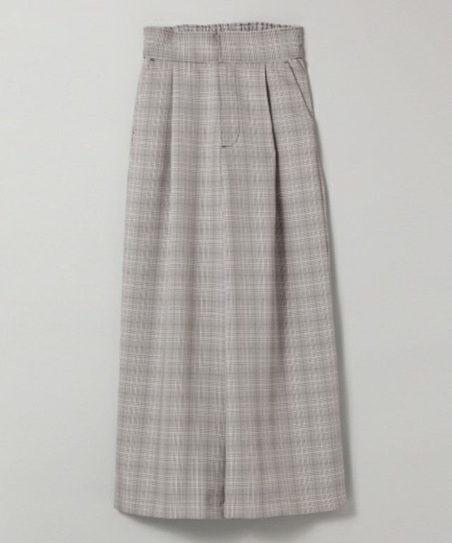 ムジガラハイウエストワイドパンツ