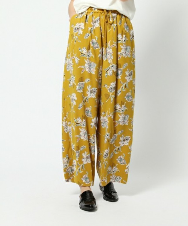 ヴィンテージフラワーパンツ