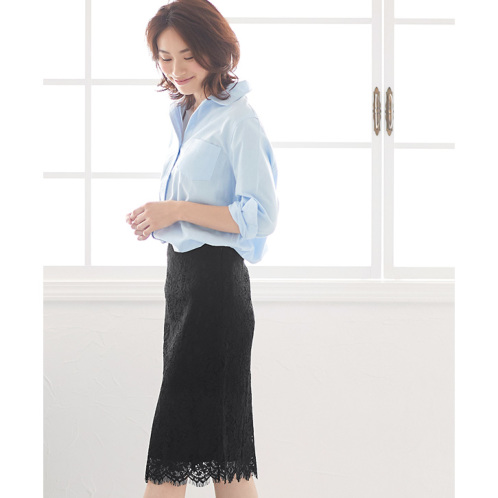 総レース タイトスカート