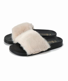 CHIARAエコファーサンダル