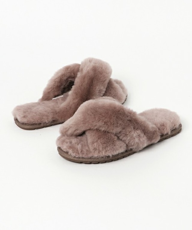 Mayberry ファーサンダル