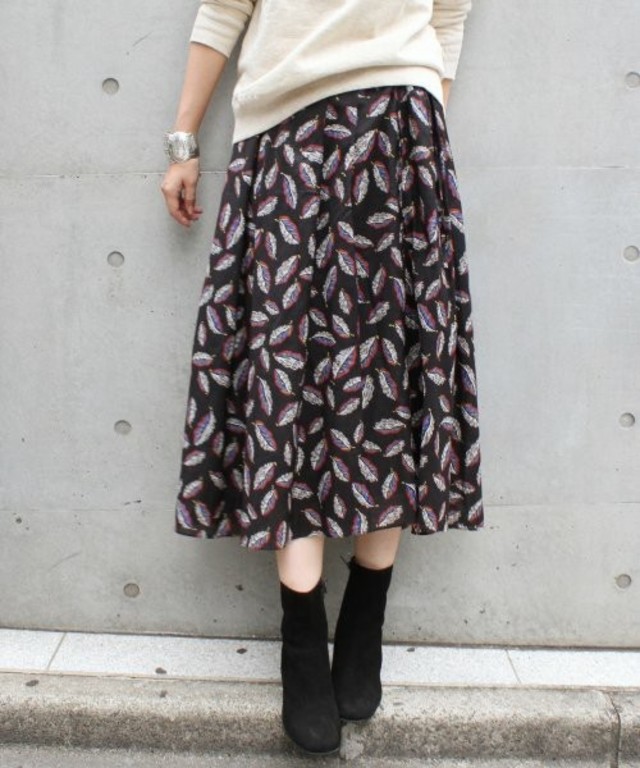 LIBERTY リーフガラスカート