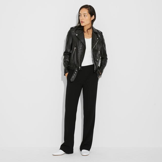 Waverly Faux Leather Modern Moto