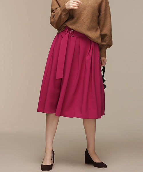 Dカンベルトミディスカート