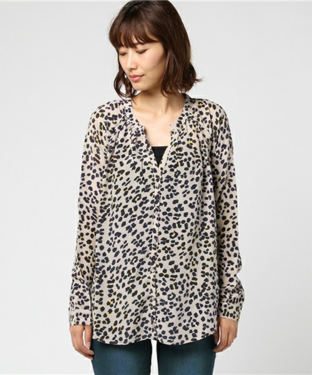 PYRUS プリントブラウス