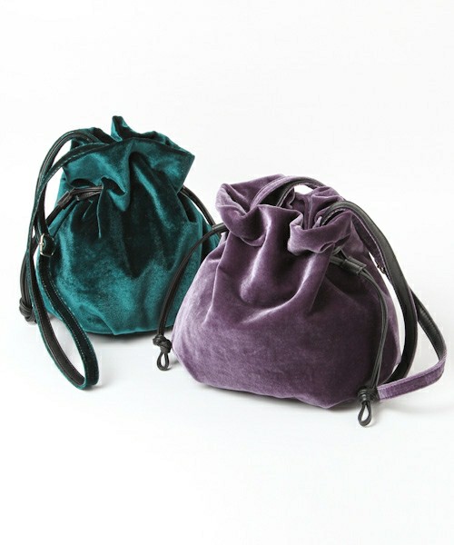 巾着ショルダーバッグ