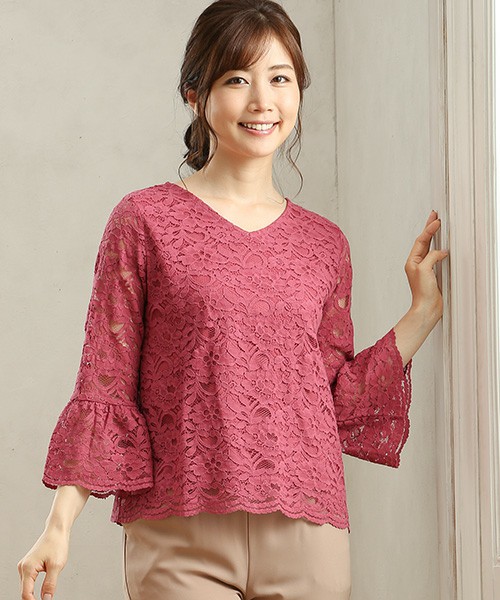 総レースプルオーバー