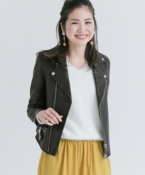 Sonny Label ラムレザーWライダース