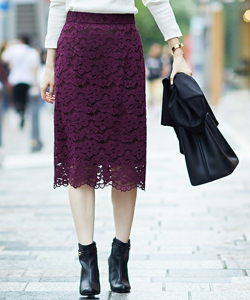 レースタイトスカート