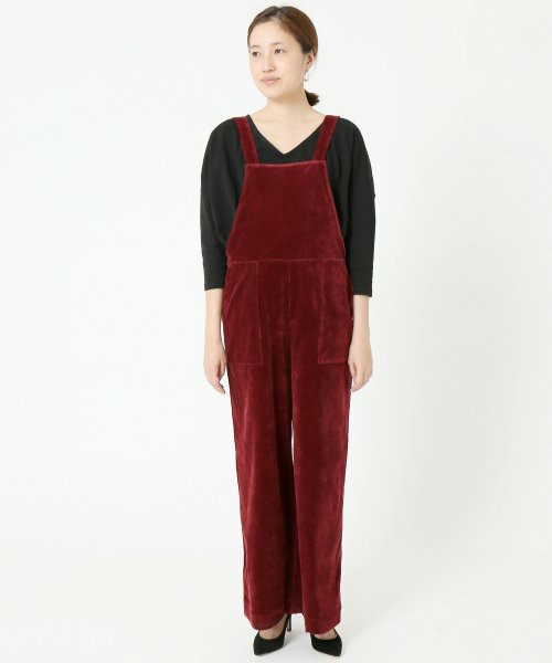 シャンブレーコールオーバーオール