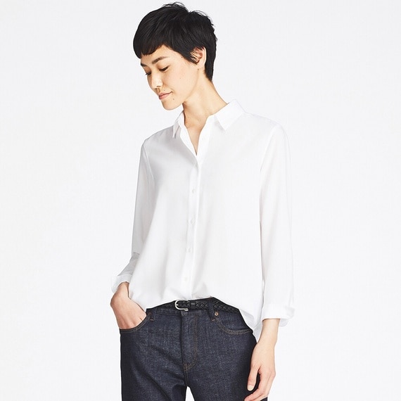 レーヨンエアリーブラウス