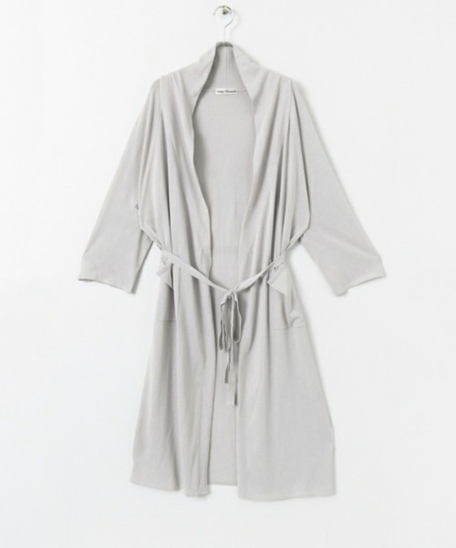 機能素材ガウンカーディガン