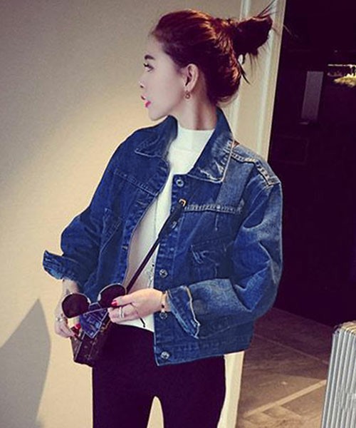 ビッグシルエットショート丈Gジャン