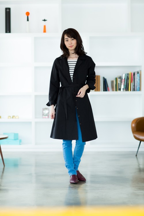 シャツワンピース