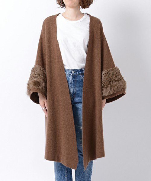 ファースリーブコンビ羽織