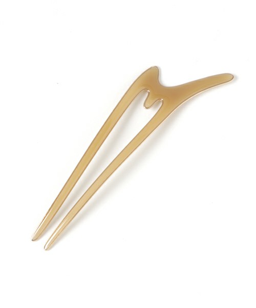 ふち取りゴールドのアシンメトリーコーム