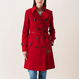 トラディショナルギャバジン　トレンチコート