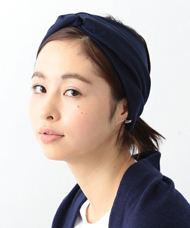 ワイドターバン ヘアバンド