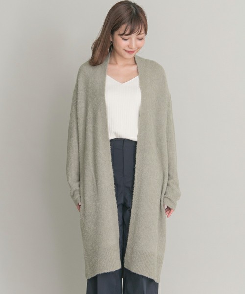 ブークレガウンカーディガン