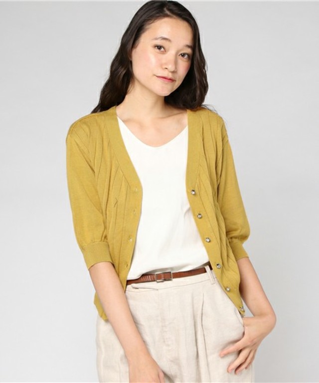 2WAYニットカーディガン