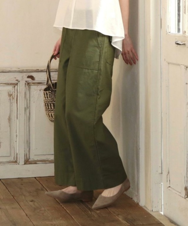 ベイカーワイドパンツ