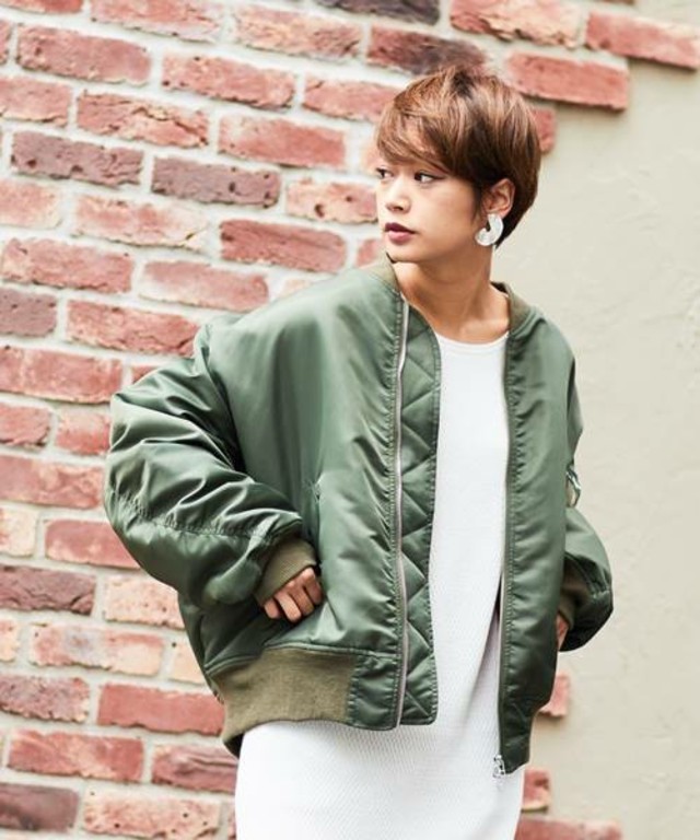 ビッグシルエットMA-1