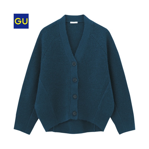 ドルマンスリーブコンパクトカーディガン