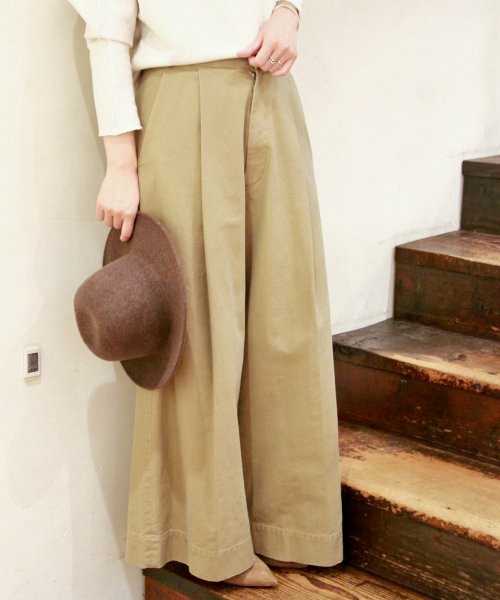 ビックワイドチノパンツ